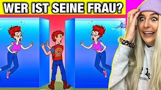 WER IST SEINE FRAU 🤪 24 harte Rätsel die deinen Verstand fordern [upl. by Lexi922]