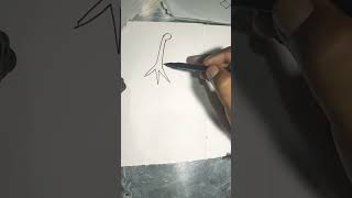 বেগুন আঁখো খুব সহজে ♥️ how to draw binger🌹binger drawing very easy🌹binger painting step by step🌹 [upl. by Gifferd]