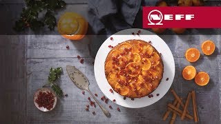 NEFF Rezepte Glutenfreier gestürzter ClementinenZimtKuchen [upl. by Patten]