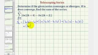 Ex 2 Telescoping Series Divergent [upl. by Spear]