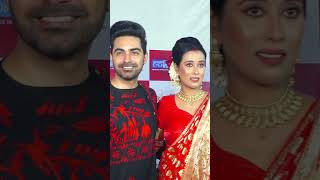 Celebs seek Maa Durgas blessings at Goregaon Durga Mohatsav viralvideo viralshorts trendingshort [upl. by Marcin344]