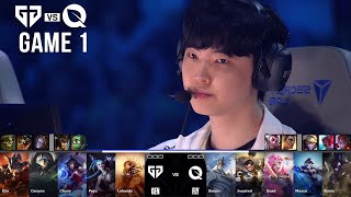 GenG vs ⁠FlyQuest Game 1  World Championship 2024 Quarterfinals  GEN vs FLY G1 [upl. by Ardnyk]