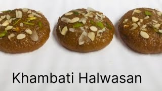 Khambhat Ka Famous Halwasan Soft Mouthmelting and Delicious Halwasan Festival Special recipe [upl. by Barbra]