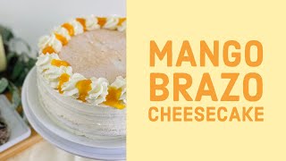 Sweet Project Mango Brazo de Mercedes Cheesecake [upl. by Ysdnil]