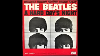 The Beatles A Hard Day’s Night LP 1964 US mono pressing United Artists [upl. by Cilegna]