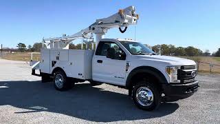 2019 FORD F450 BUCKET TRUCK BOOM TRUCK ALTEC AT235 FOR SALE [upl. by Wheeler280]