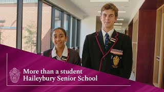 Haileybury Senior School  More than a student [upl. by Hulbard490]