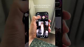 How to view Instagram feed in chronological order 👌🏼 [upl. by Etnomed80]