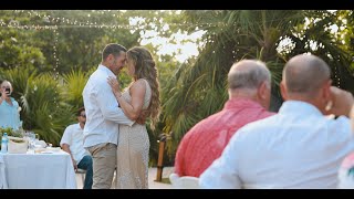 Matt amp Carissa Mexico Wedding 4K  Secrets Akumal Riviera Maya  Canon EOS R5 amp RF 2470mm F28L [upl. by Eylatan58]