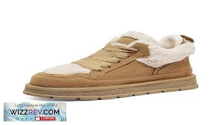 Free Shipping Designer Shoes Outdoor Sneakers Sports Platform Running Shoes Brown Wool Review [upl. by Araic]