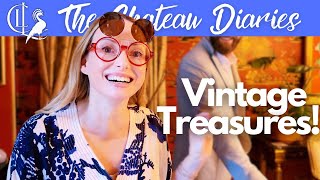 Show and Tell of our Chateau Friends’ Vintage Treasures  Downton Abbey Eyewear 🏰 [upl. by Derte]