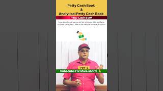 Petty Cash Book Analytical Petty Cash Book 📚 shorts pettycashbook [upl. by Heymann237]