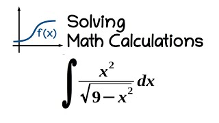 Integral 7 int x2sqrt9x2dx version 1 [upl. by Rufford]