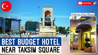 Budget Hotel Near Taksim Square  Taksim Star Hotel in Istanbul  Merhaba Turkey  Tidbits [upl. by Leverick]