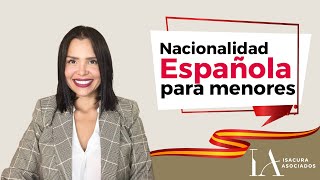 ✅Cómo solicitar NACIONALIDAD Española para menores👪 ACTUALIZACIÓN 2022 FÁCIL y rápido [upl. by Schroeder]