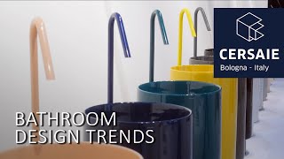 Overview of trends and new sanitary ware at Cersaie 2024 [upl. by Brett]