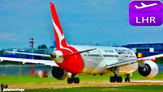 BIG PLANES Landing at London Heathrow [upl. by Aldora]