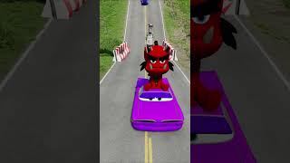 Cartoon Car Will Survive beamngdrive shortfeed [upl. by Alegre53]