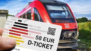 NEWS  Änderung beim Deutschlandticket betrifft Millionen Bahnfahrer [upl. by Wilkison920]