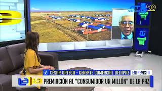 DELAPAZ anuncia premiación al contrato quotConsumidor Un Millónquot [upl. by Sabu559]