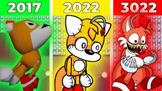 FNF Character Test  Tails EXE  Tails Doll  Tails Monster Doll  Gameplay VS Playground  FNF Mods [upl. by Favianus]