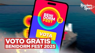 App de Votación Gratuita para el Benidorm Fest 2025 [upl. by Courtenay]