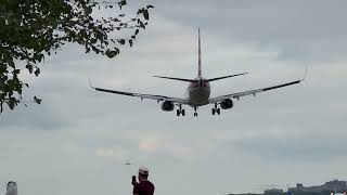 Planespotting at Ronald Regan Airport DCA [upl. by Nekciv]