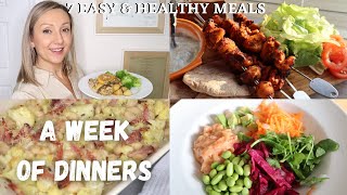 SLIMMING WORLD FRIENDLY What I Eat In A Week  A Week of Healthy Dinners  July 2023 Healthy Meals [upl. by Simonsen287]