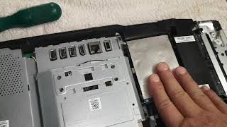 How To Open Lenovo A340 AllInOne Computer Upgrade RAM  25quot SSD [upl. by Aihsena976]