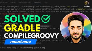 How to solve gradlecompileGroovy FAILED error in flutter  gradlew signingReport failed [upl. by Georas197]