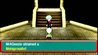 Where To Get Metagrossite Pokemon Alpha Sapphire and Omega Ruby ORAS [upl. by Ailsun]