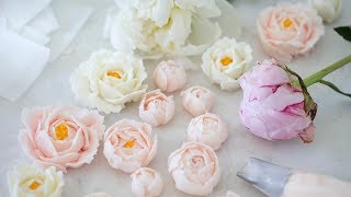 How to Make Buttercream Flowers [upl. by Lorita695]