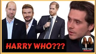 TWiN TALK Brooklyn Beckham has no love for Harry amp Meghan [upl. by Anstus]