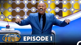 Family Feud South Africa Episode 1 [upl. by Nonac]