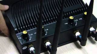 High Efficient Cellphone jammer WIFI jammer GPS jammer VHF Jammer UHF jammer [upl. by Edlun867]