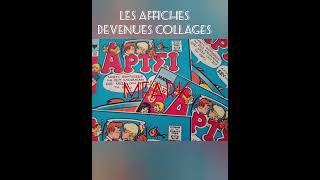 Les affiches devenues collages [upl. by Publias]