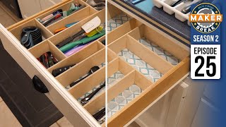 Super Easy DIY Drawer Organizer that ANYONE can make [upl. by Gobert381]