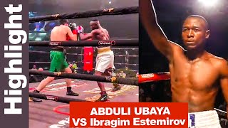 TAZAMA AZ MTANZANIA AKITOA DOZI YA UBAYA UBWELA URUSI ASHINDA quotKOquot ABDUL UBAYA VS IBRAGIM ESTEMIR [upl. by Tristas758]