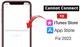 Fix cannot connect to App StoreCannot connect to iTunes Store [upl. by Oinotnanauj793]