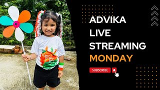 Advika Ki you tube live streaming [upl. by Odilia]