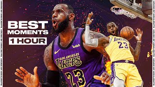 1 HOUR of LeBron GREATEST Lakers Highlights 👑 [upl. by Roderica]