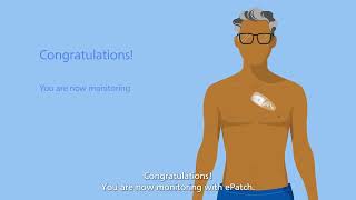 Philips Extended Holter – ePatch patient education video [upl. by Ratib]