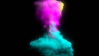 blender 3D  Rauch Simulation Multicolor [upl. by Ahsotan236]