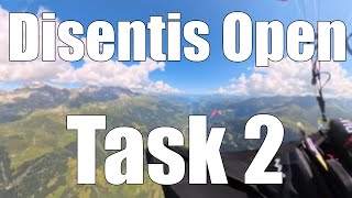 Disentis Open 2024  PrePWC  Task 2  Paragliding Competition [upl. by Ayik]