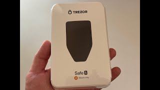 Trezor Safe 5 Unboxing [upl. by Shaylyn852]