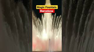 Magic Fountain of Montjuïc Barcelona Spain [upl. by Ettennod]