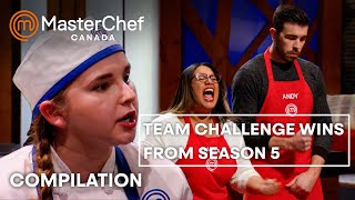 Infamous Team Challanges  MasterChef Canada  Season 5  MasterChef World [upl. by Vladamir]