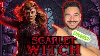 MCU Scarlet Witch Origin amp Powers Explained [upl. by Ailedo]