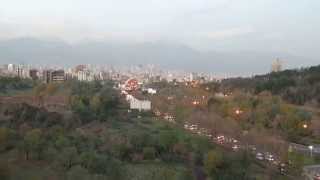 PoleTabiat Nature Bridge opens in Tehran Iran [upl. by Nidorf]