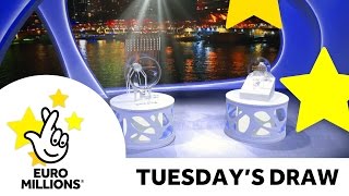 The National Lottery Tuesday ‘EuroMillions’ draw results from 17th January 2017 [upl. by Palmore]